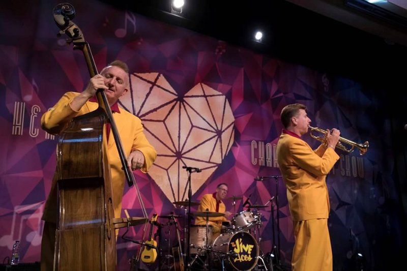Britain’s Got Talent semi-finalists, the Jive Aces, were the guest performers at the Golden Heart Charity Talent Show at the Church of Scientology Community Centre of Dublin.