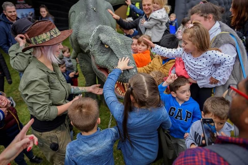 It was an unforgettable dinosaur weekend at the Church of Scientology Dublin Community Centre.